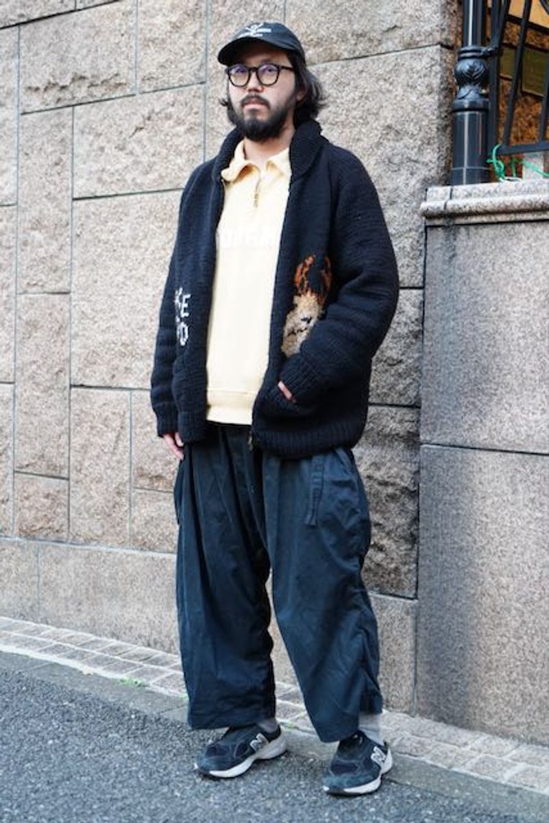 技ありシルエットパンツとかかとなしNB 宮地真之祐