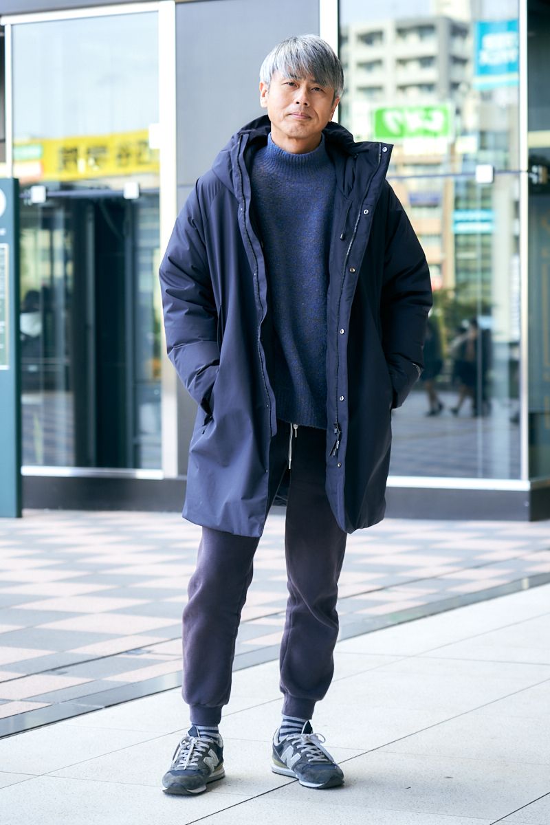 すっきりシルエットのスウェットジョガー 芦田賢司