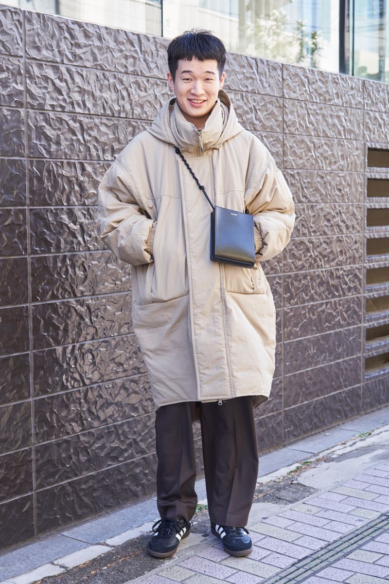 細身の特権。レディースサイズをチョイス 中村翔太