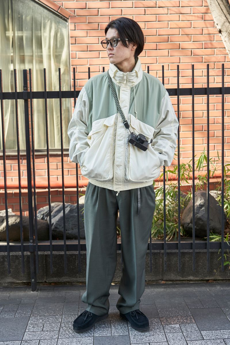 裏葉色の気分。柔らかな風合いが心地いい マスダフミヤ