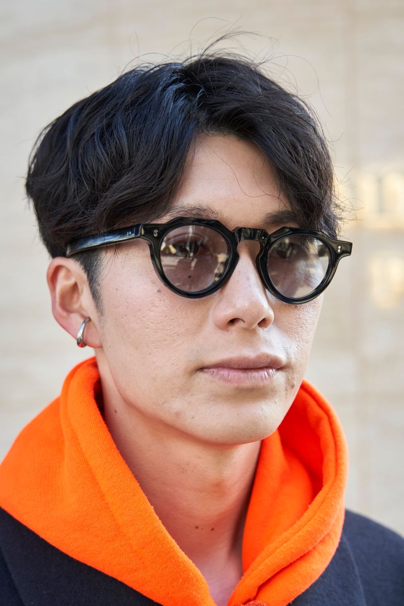 ストリート色のフーディをコートで綺麗めに 航輝 3枚目の写真