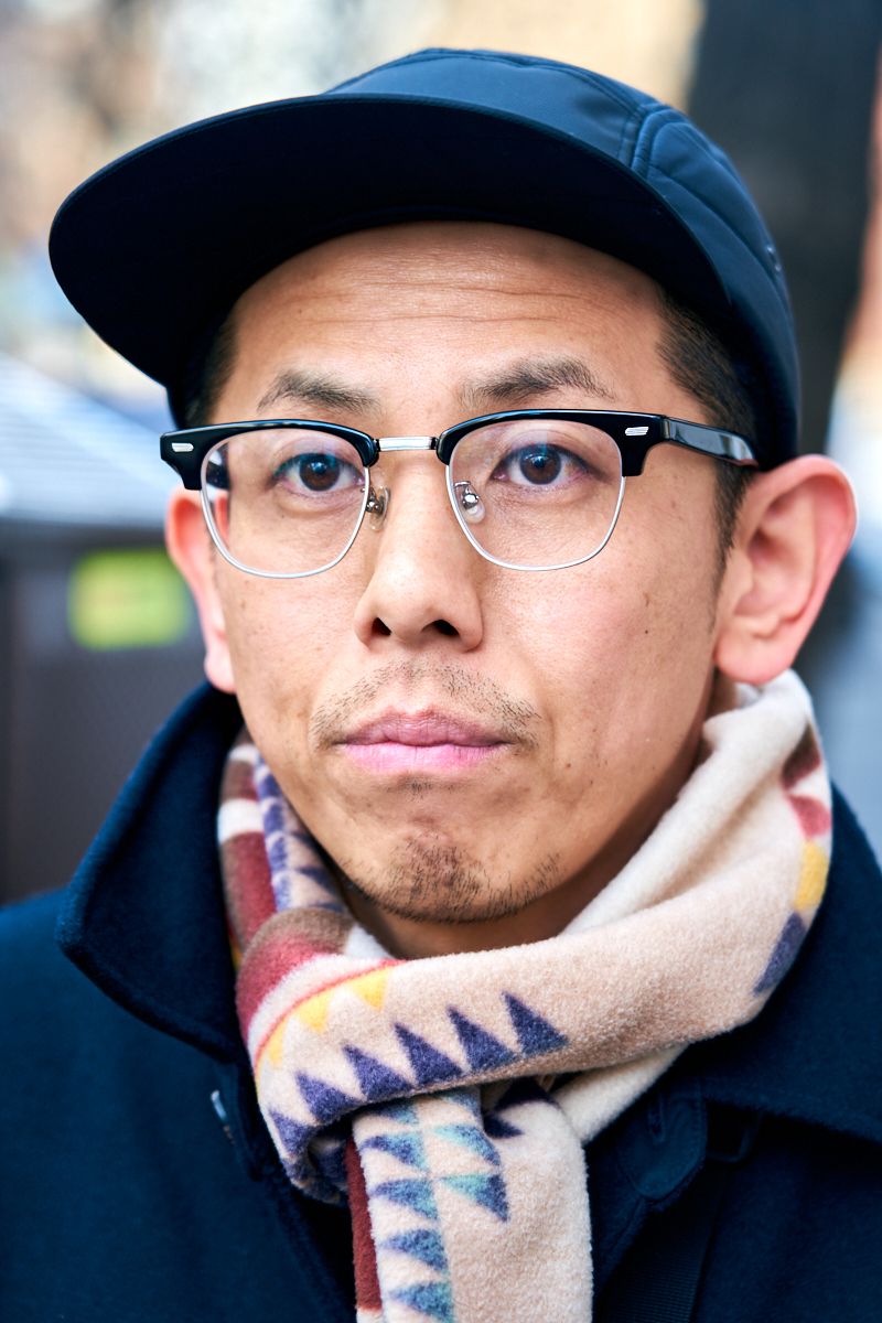 首元にちょい足ししたネイティブ柄がナイス 山口敦士 4枚目の写真