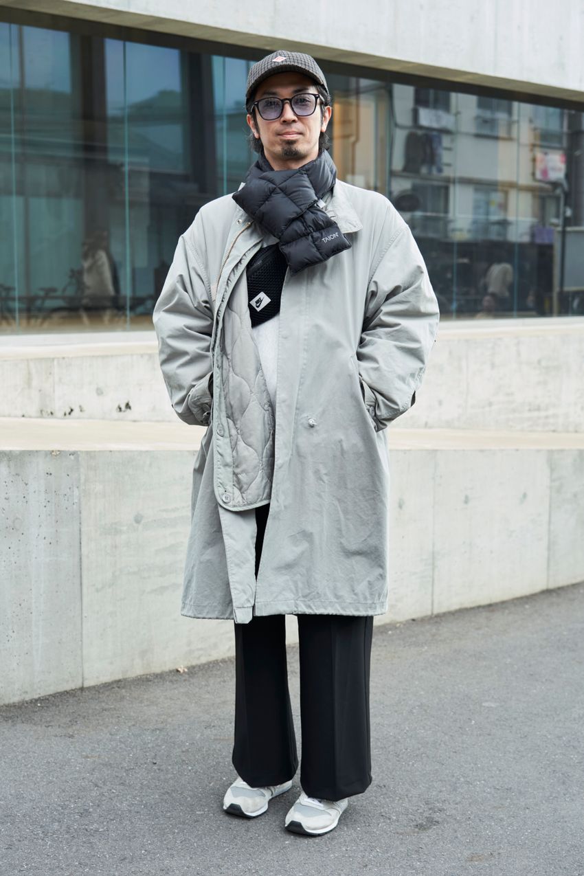 「GU」のパンツを一軍使いする3人の洒落者たち。ワイドスラックス、スウェットパンツetc. - 9枚目の画像