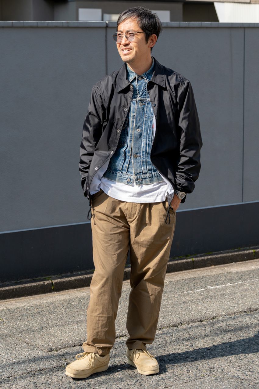 【気温20℃前後】春に真似たい“デニムアウター”コーデ3選！リーバイス、カーハートetc. - 1枚目の画像