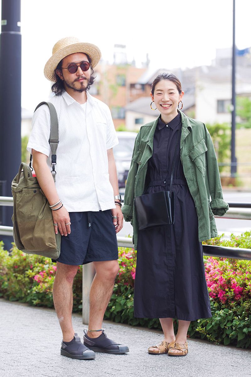 今年の夏トレンドは、古着をジャストサイズでサラリとキメる 花崎悠