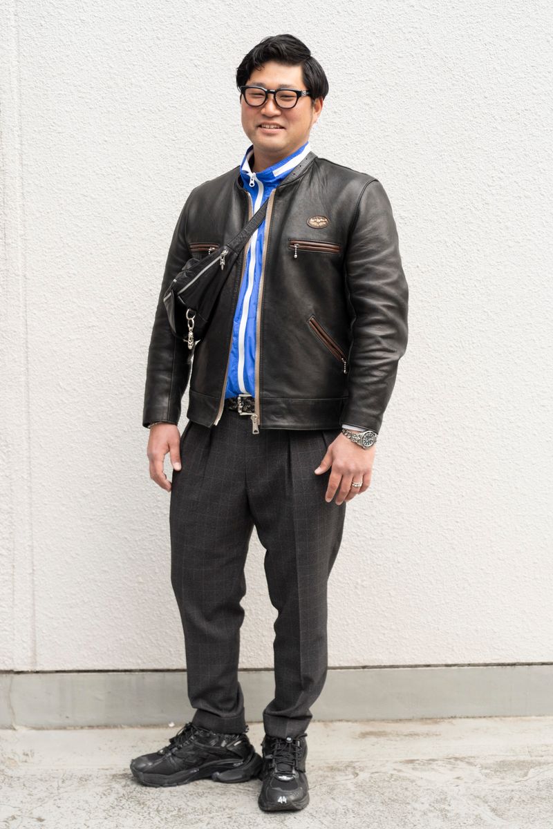 眼鏡もバッグもアクセもクロムハーツ尽くし 山崎 尽