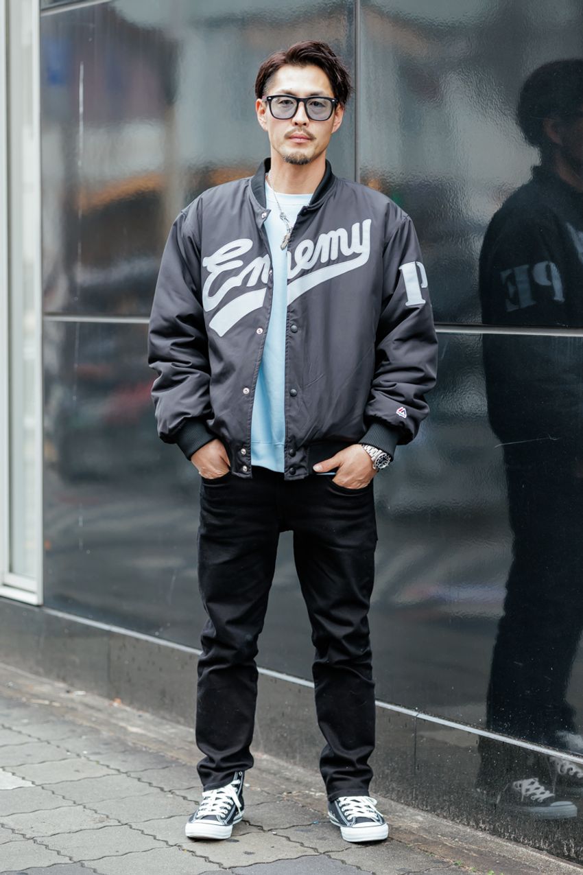 ストリートで復権した「スタジャン」スタイル3選！パンツは“細身”が正解か？ - 7枚目の画像