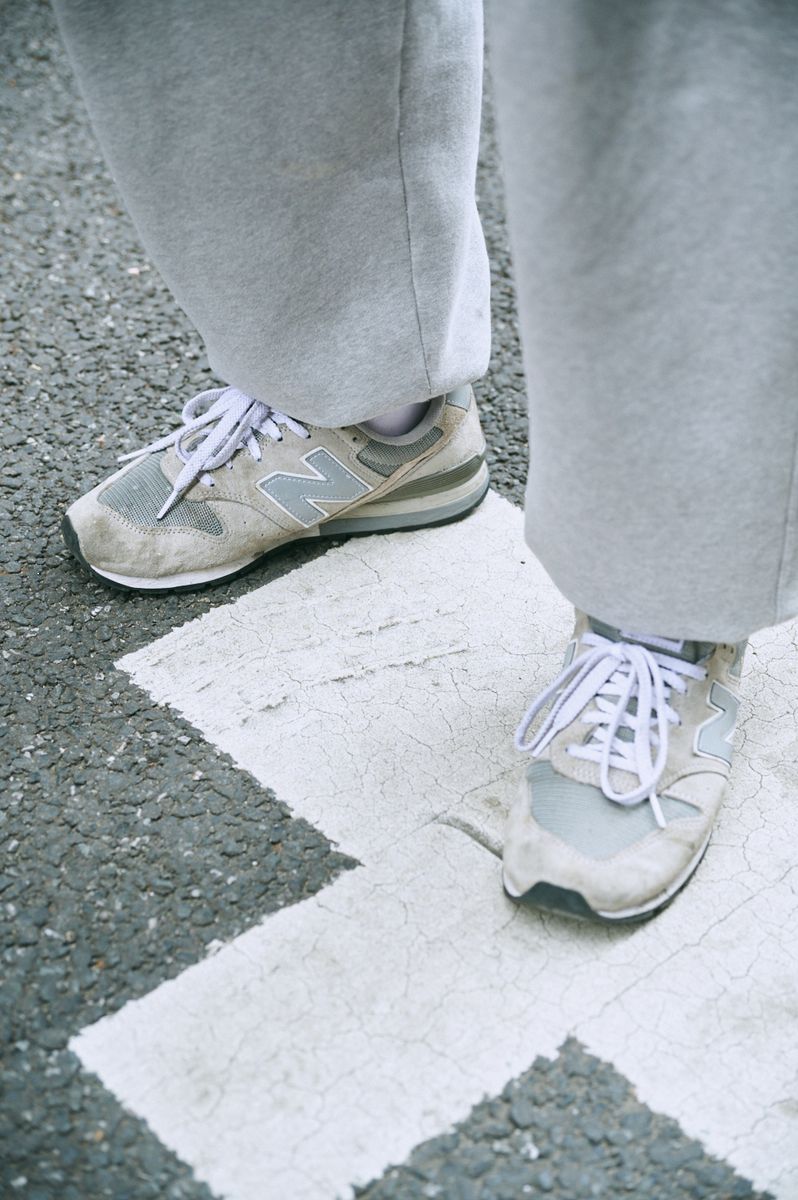 春のスウェットはベストを重ねて体温調節 遠藤直生 6枚目の写真