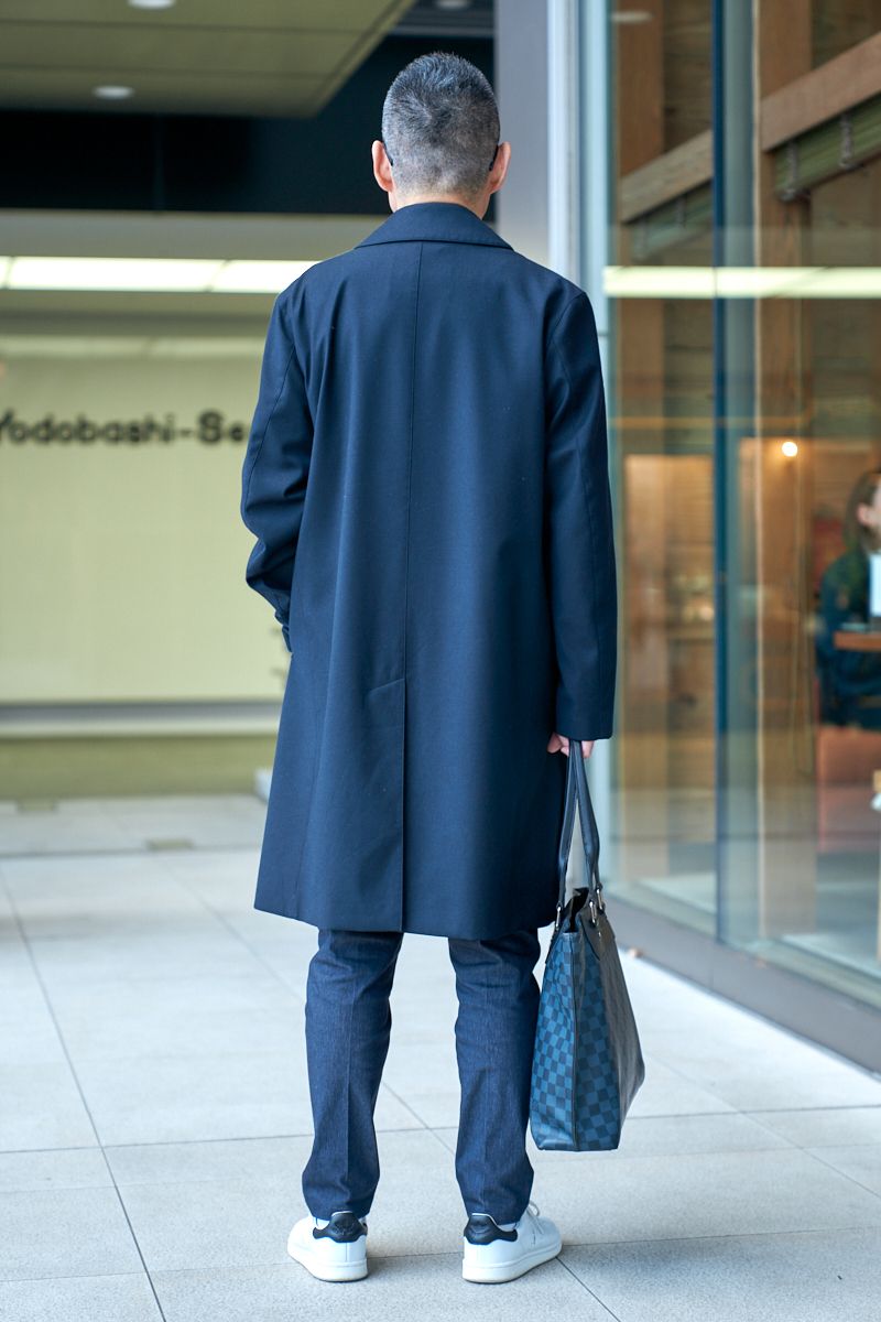 紳士到来。マッキントッシュのシルエット美 関 孝江 2枚目の写真