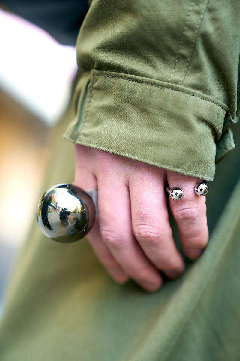 こっくりシルエットとグリーン使いがナイス 門脇博之 5枚目の写真