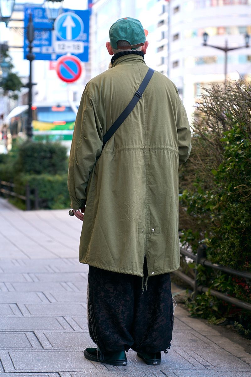 こっくりシルエットとグリーン使いがナイス 門脇博之 2枚目の写真