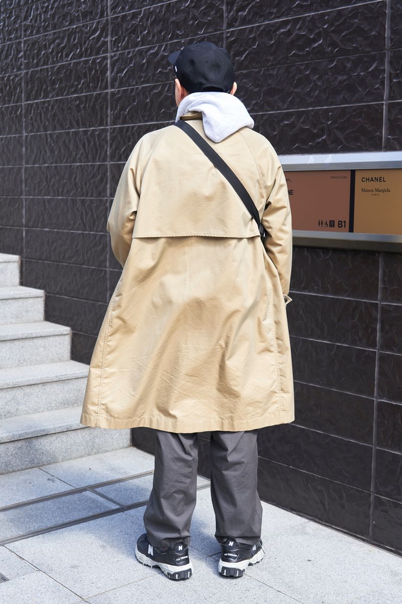 春の予感にトレンチコートをチョイス my 2枚目の写真