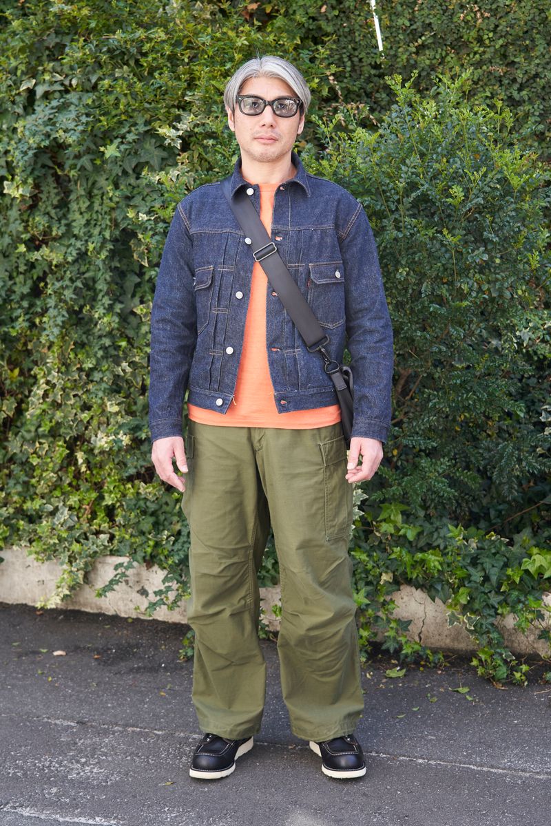 これぞアメカジ父。軍パン×レッドウィング 柳澤 貴士 2枚目の写真