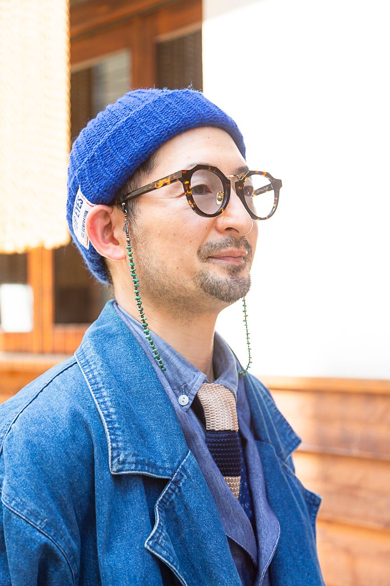 青青青！お手本にしたいブルーのレイヤード 安藤 3枚目の写真