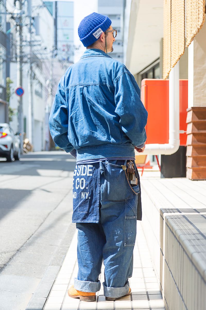 青青青！お手本にしたいブルーのレイヤード 安藤 2枚目の写真