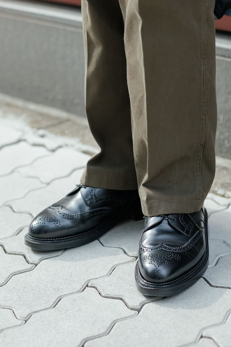 正統派スタイルにあえての軍パンが大人です 永田粋也 8枚目の写真