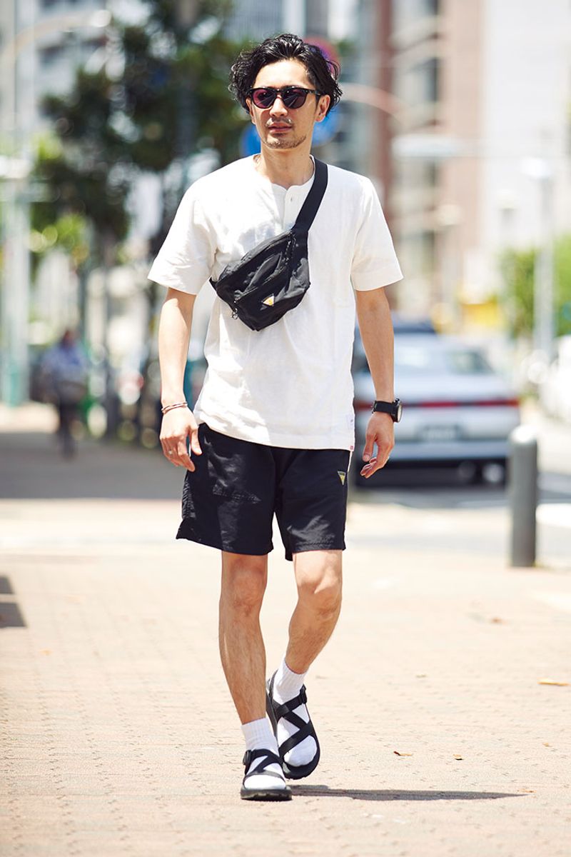 バッグでニュアンスを格上げ！ 都会的なアウトドアスタイル 山路義之