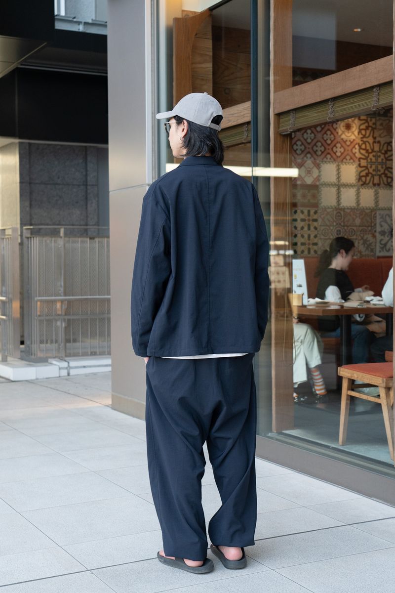 綺麗めセットアップをサンダルでわざと外す 三浦尚之 2枚目の写真