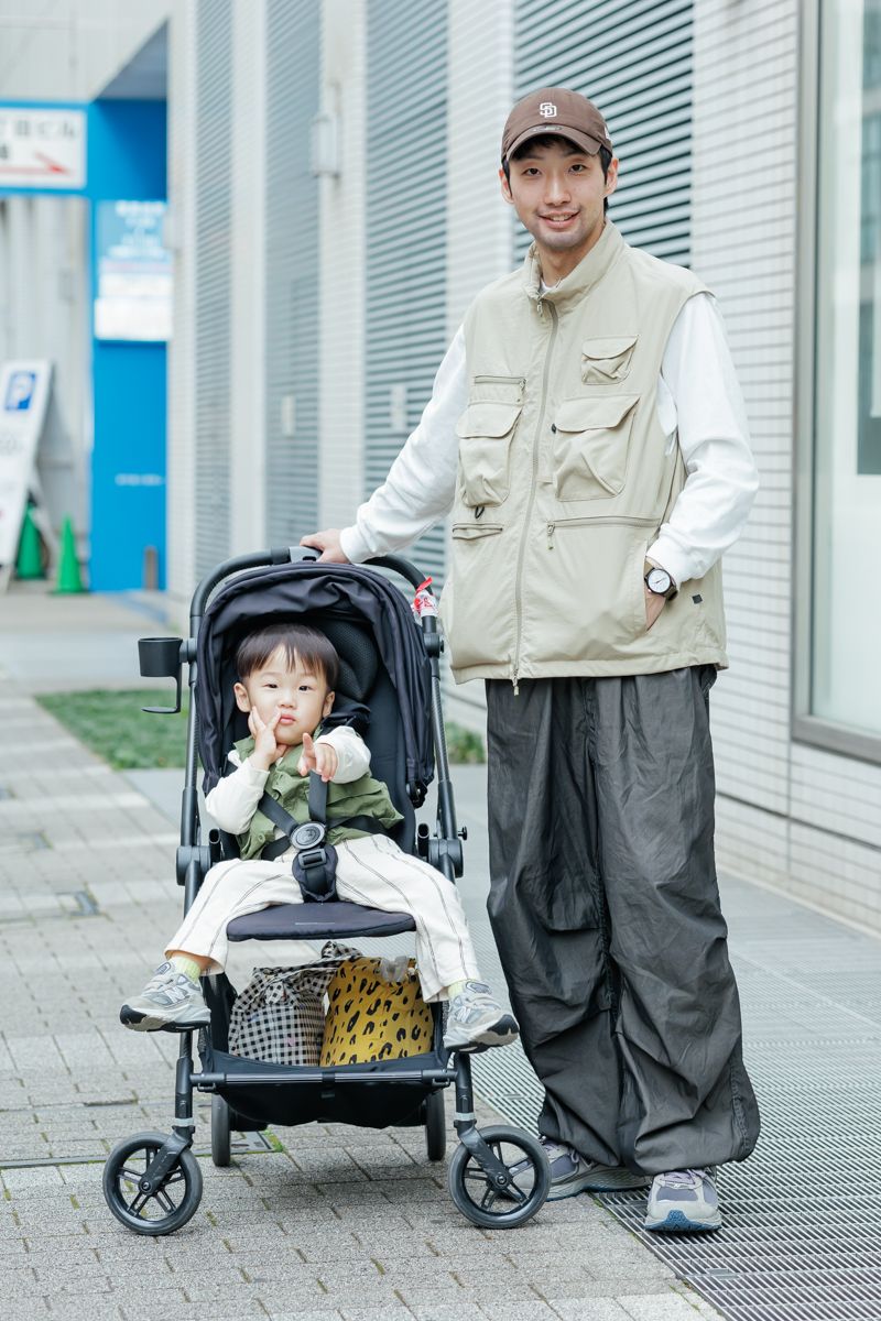 オーバーサイズで着こなす春の装い好事例 山上昇太郎