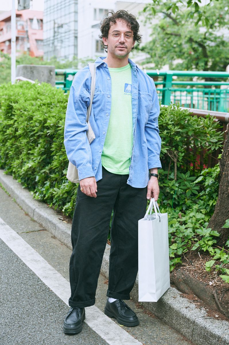 鮮やカラーと重めカラーのギャップを楽しむ Ben