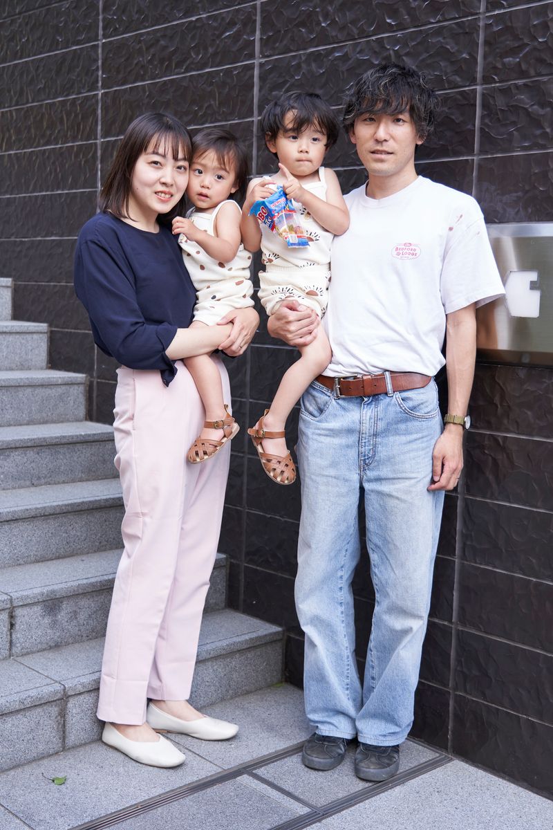 家族の秘技。子サンダルと親ベルトをリンク 植木翔平