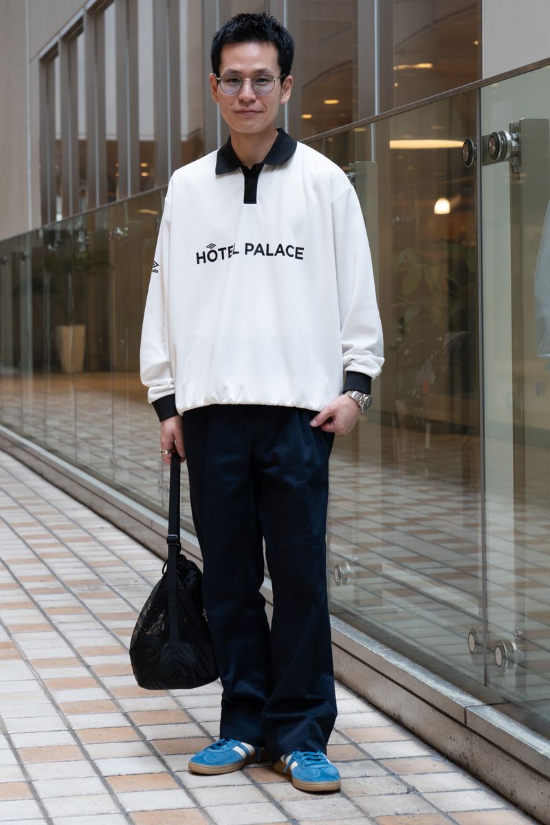 スポーティなゲームシャツがマイブームです 金子遼平