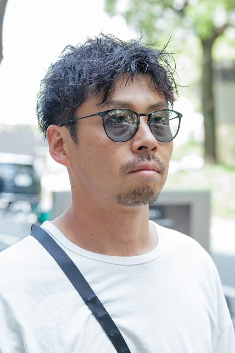 可愛くハズす。淡いパープル＆秘密の靴下 渡辺和樹 3枚目の写真