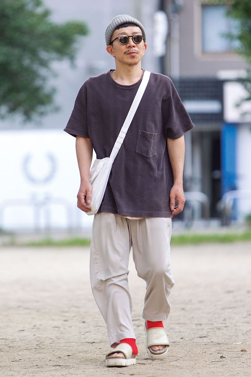 大人のユルさ、グッドバランス。すべての小物が絶妙ニュアンス 島谷尚樹
