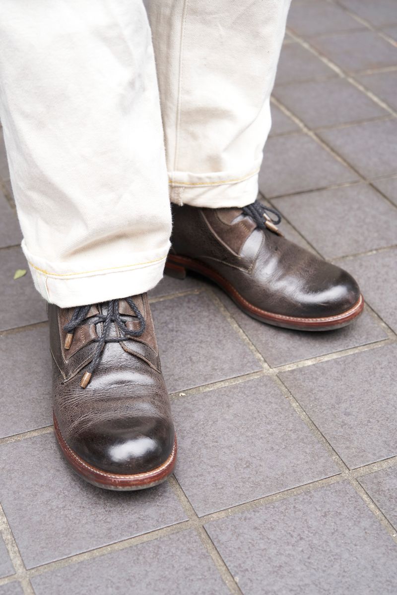 夫婦で色使いを揃えてペアルック“風”に オオシマモトヨシ 6枚目の写真