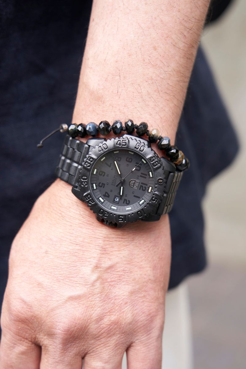 夫婦で色使いを揃えてペアルック“風”に オオシマモトヨシ 5枚目の写真