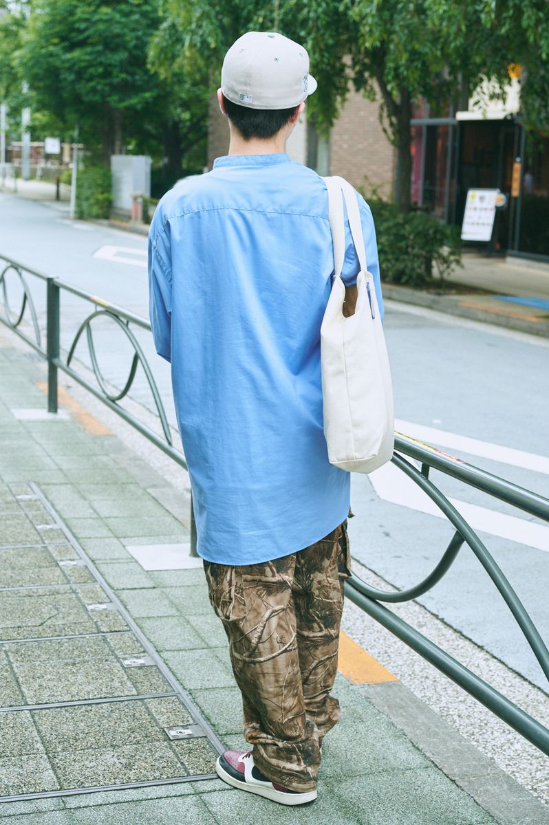 流行りのカーゴパンツは柄で差別化を 原田大輝 2枚目の写真