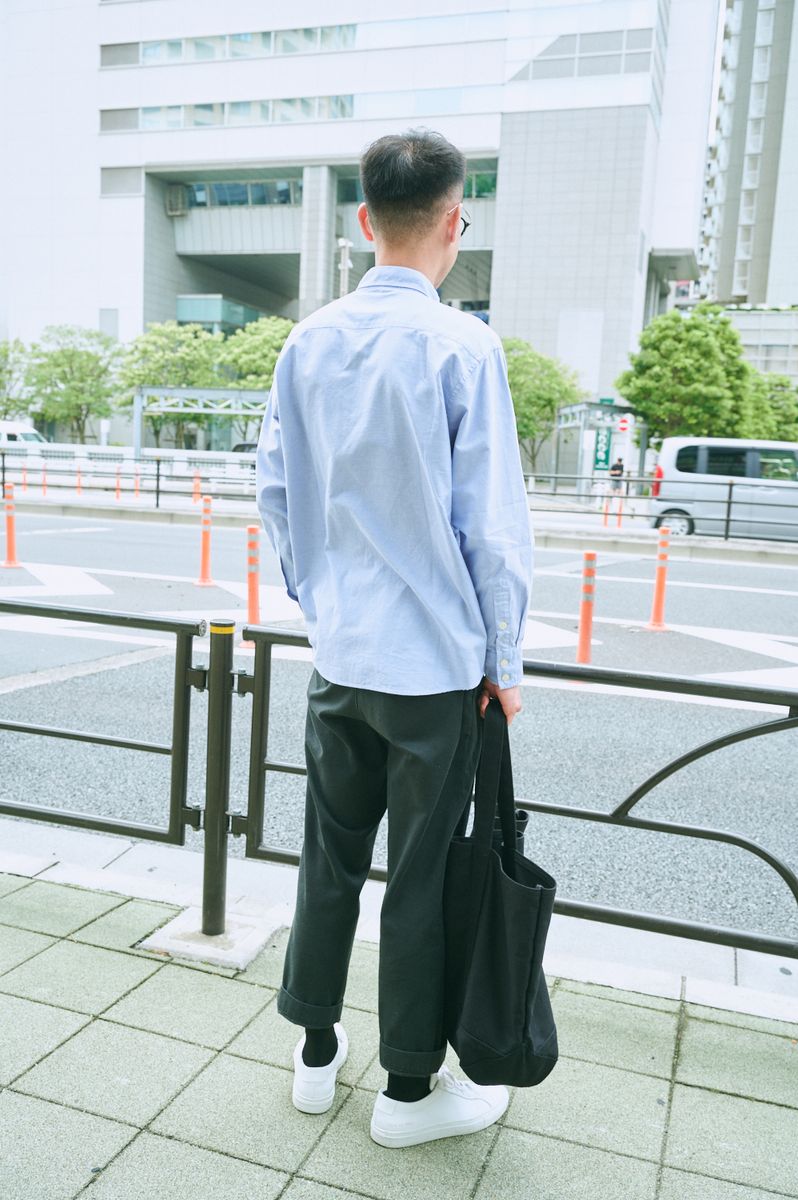 「カジュアルなのにきちんと感」のシャツ ネルソン 2枚目の写真