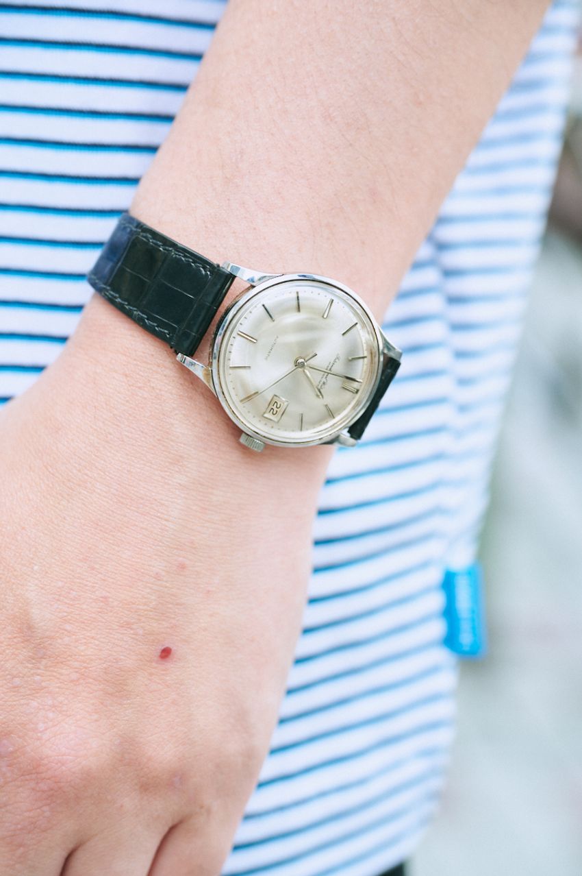 【スポーツ→ドレス】時計の新潮流“レザーベルトの渋デザイン”が今キテる理由を3人のSNAPで超解説 - 5枚目の画像