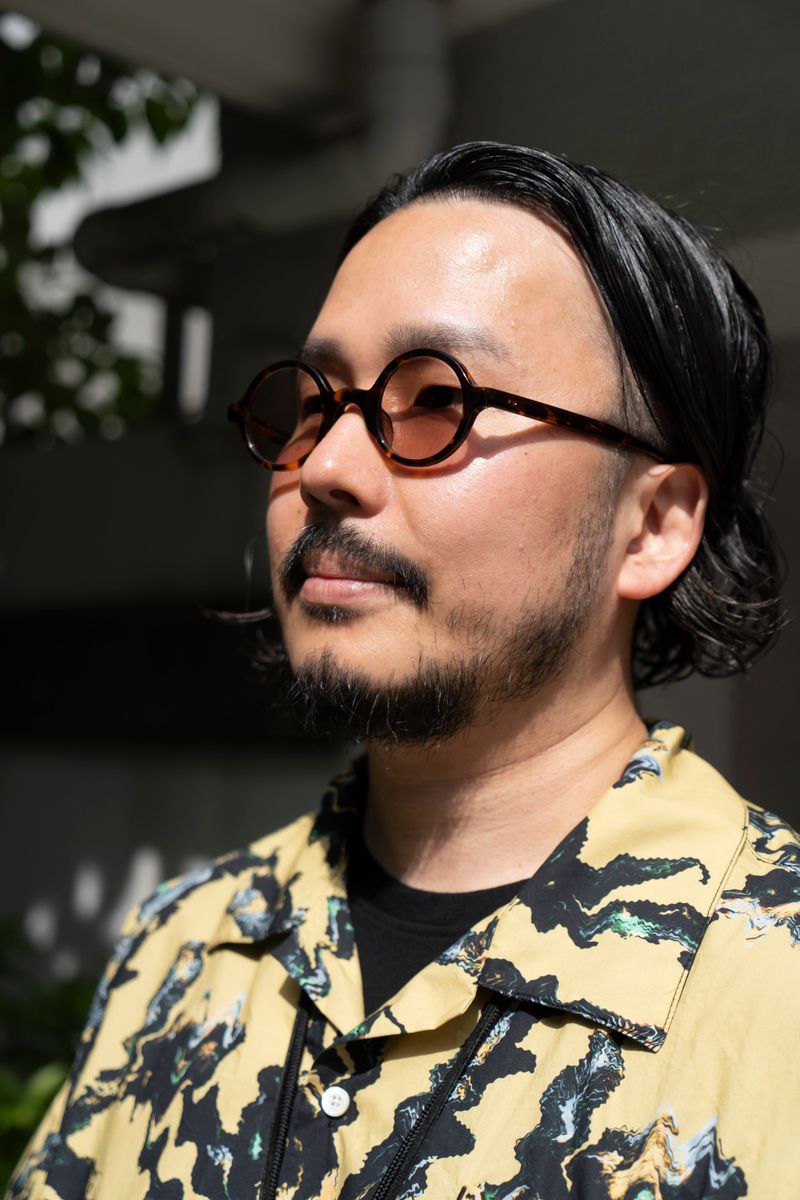 アシッド柄のセットアップが夏を呼ぶ 渡辺こうし 4枚目の写真