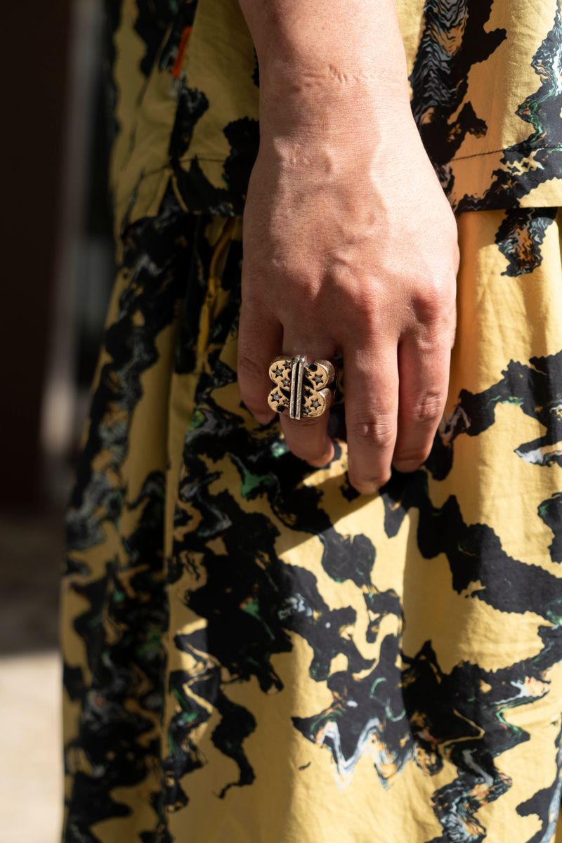 アシッド柄のセットアップが夏を呼ぶ 渡辺こうし 6枚目の写真