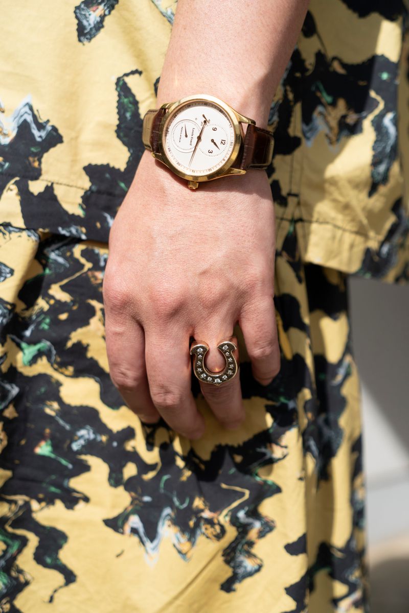 アシッド柄のセットアップが夏を呼ぶ 渡辺こうし 7枚目の写真