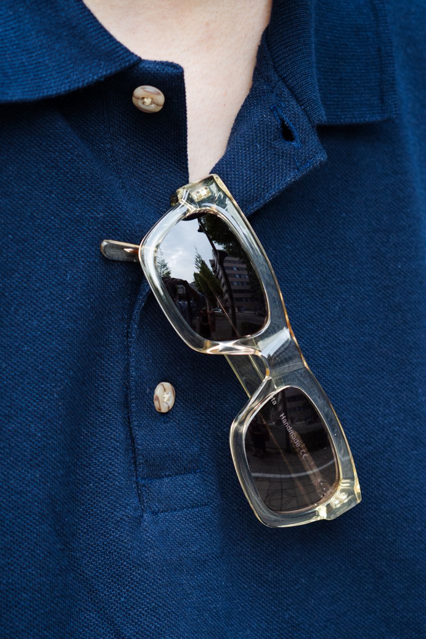 ポロシャツなら“ネイビー“のワンツーコーデがいい！ 清潔感＆抜け感を獲得した3人をスナップで - 10枚目の画像