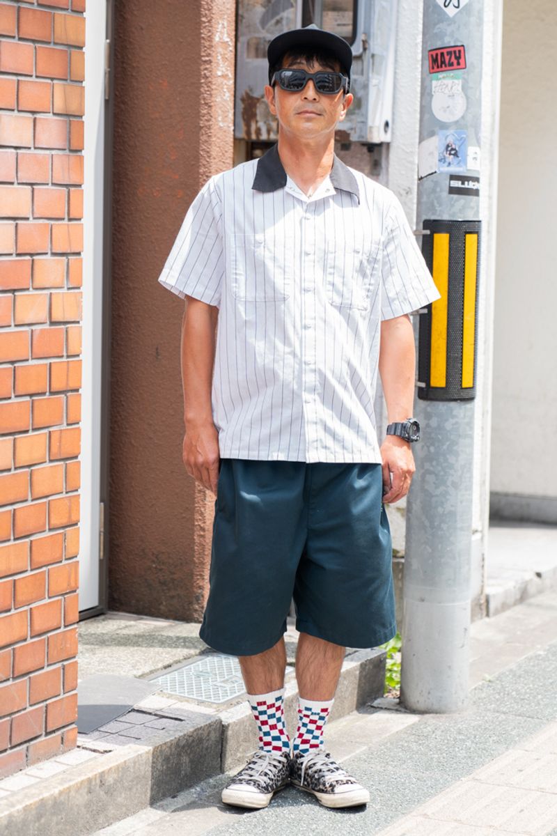 日本発信のワークウェアで作るサマーコーデ 宮内俊朗