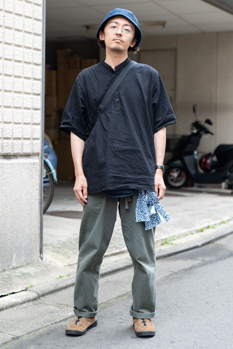 隠れポシェットがお洒落かつ画期的 澤田彬伯