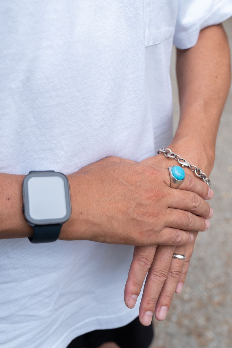 シンプルが一番の清潔感。白Tはワークマン 池田智弥 4枚目の写真