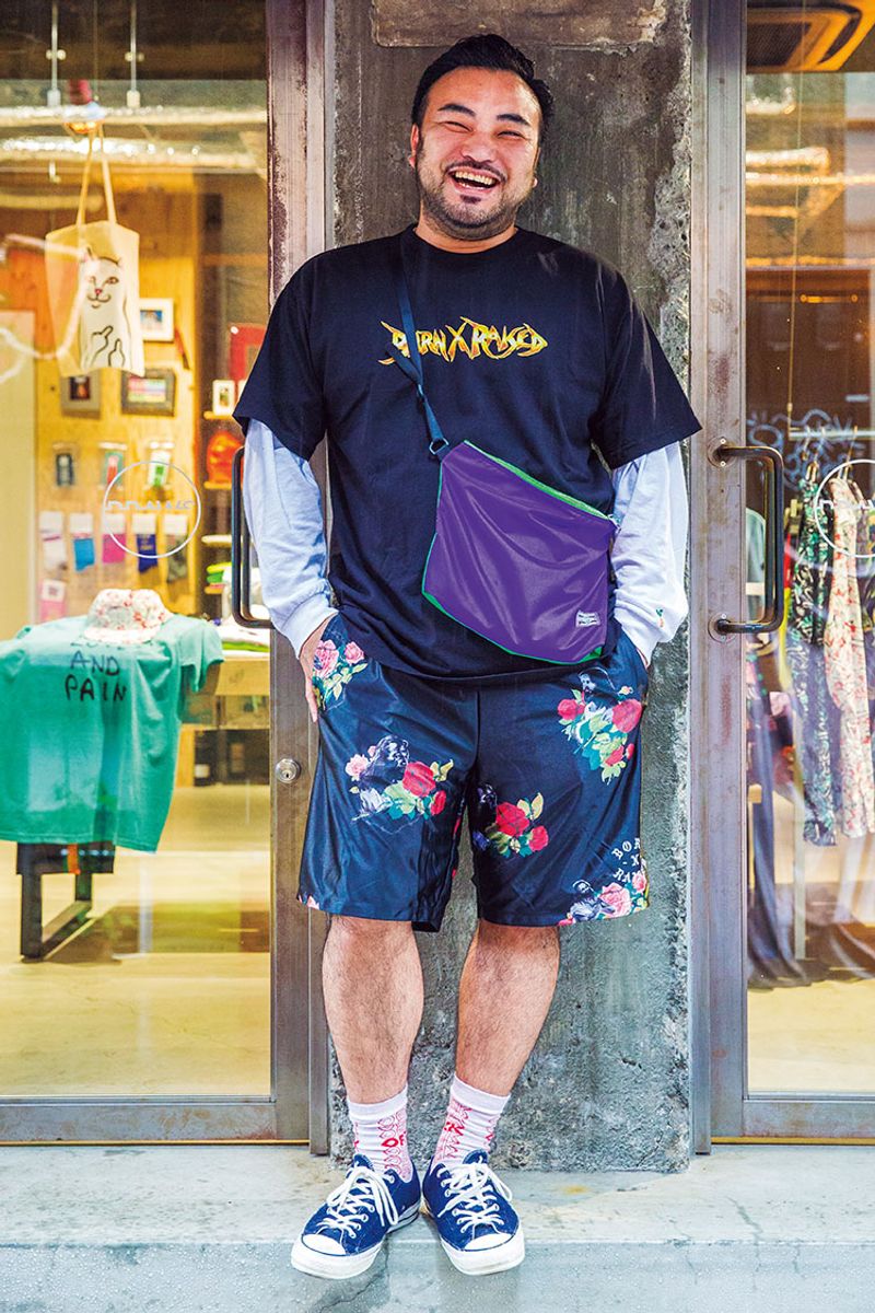 夏コーデに魅力的な挿し色をプラス。季節感がさらに増す 池本尚史