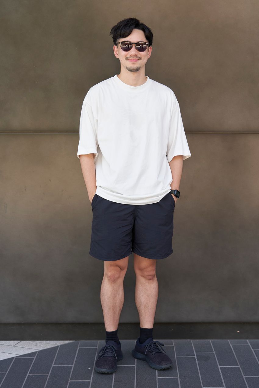 ユニクロの“黒ショーツ”は使い勝手良く夏の必須アイテム！街角で愛用者をスナップ - 8枚目の画像