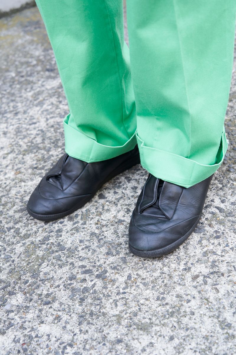 珍色ディッキーズをコーデのアクセントに U 8枚目の写真