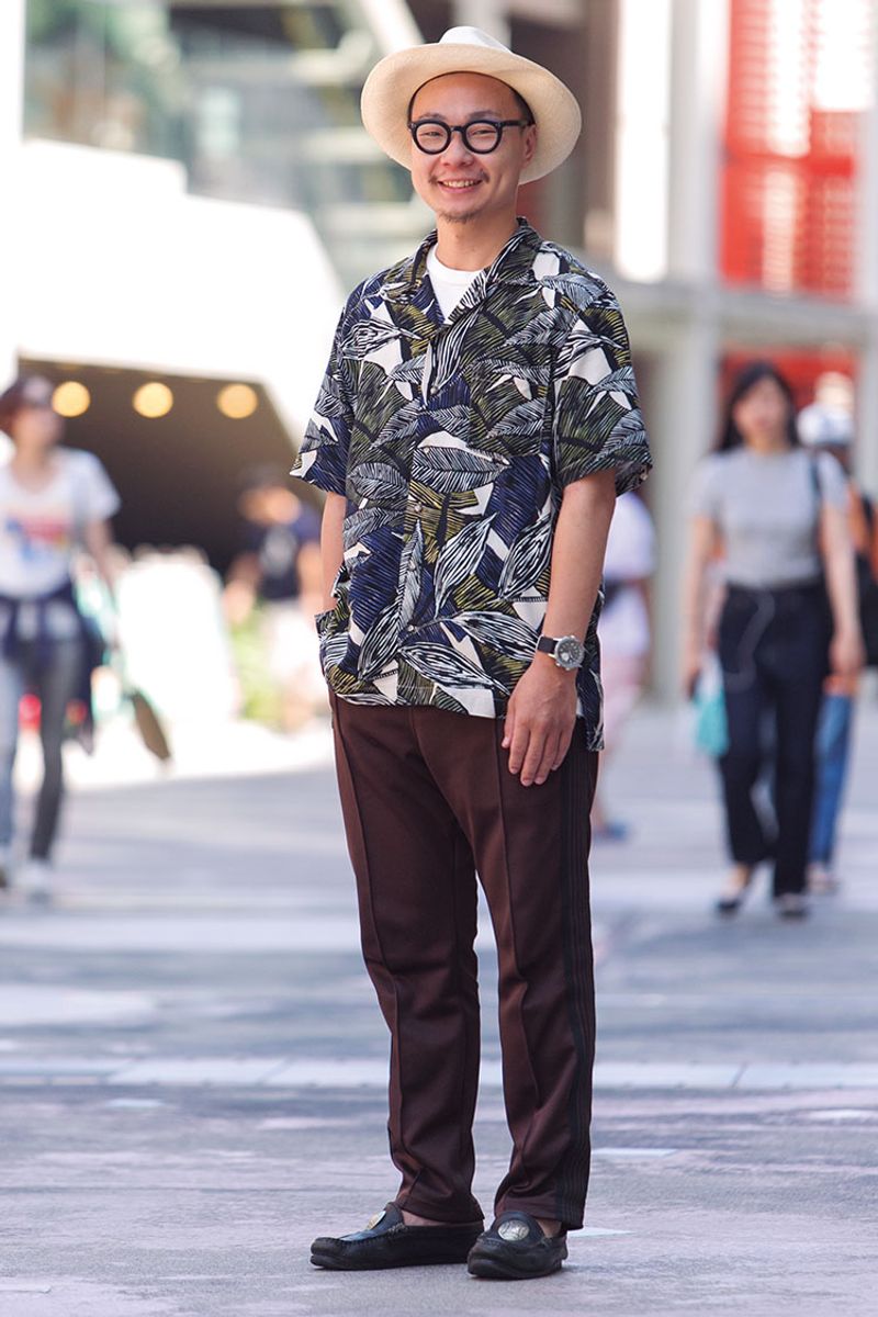 人気アイテムと腕時計の絶妙マッチング！このギャップは面白い 吉永優也