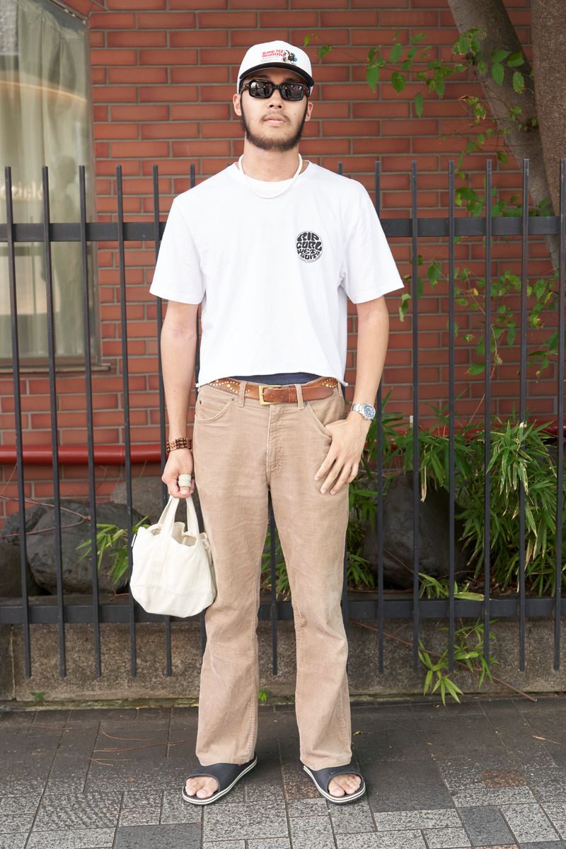 街中だってサーフ気分。西海岸スタイルで りょうた