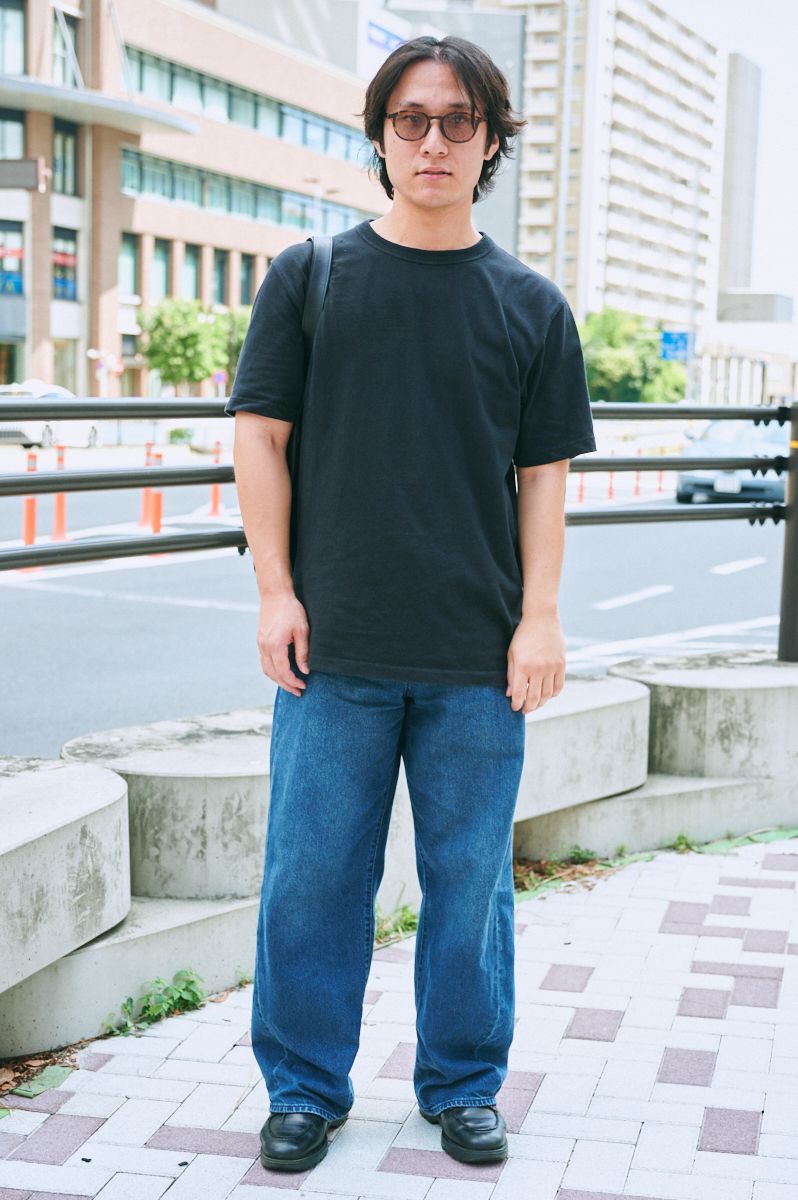 あえてファストファッション。いなたさが◎ 岡部健太