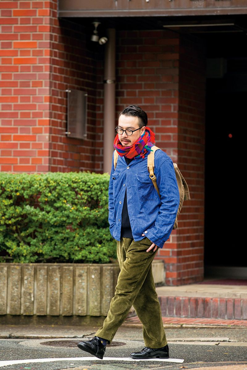 独特の畝が装いに表情を与える 棟廣 祐一