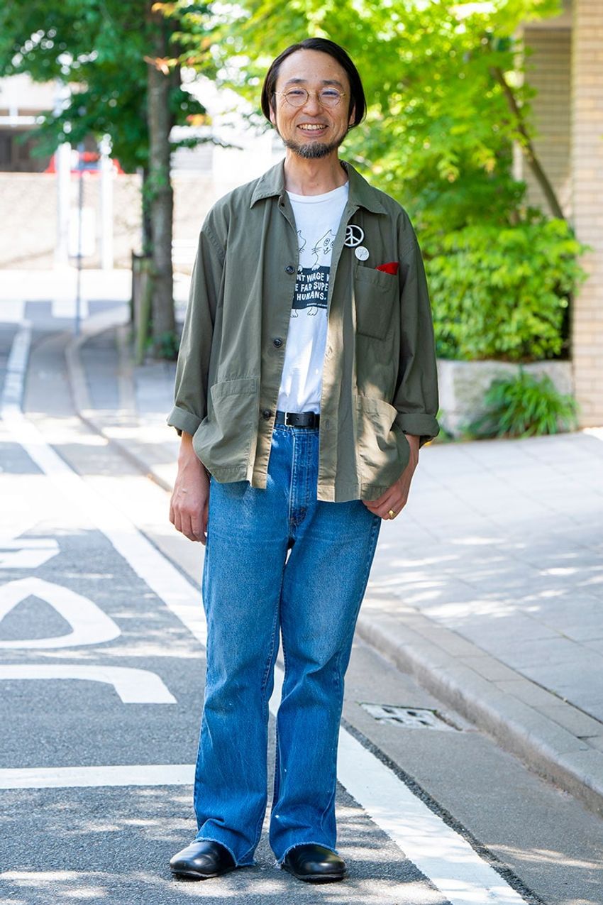 「シャツ×リーバイス」は春コーデに困ったときの特効薬。コーデ好例をスナップで - 7枚目の画像