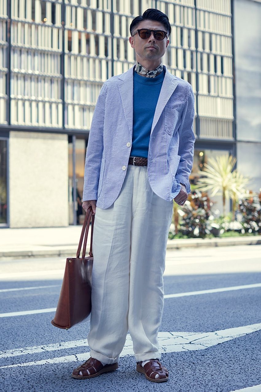 「カジュアルにテーラードジャケット」を合わせる5例のヒント。何を選ぶ？ どう合わせる？ - 10枚目の画像