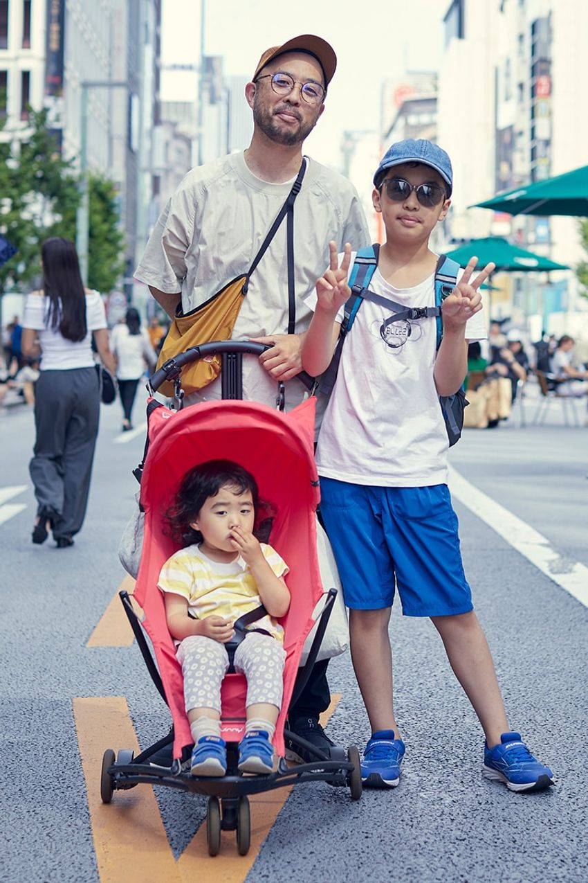 着心地良し、コスパ良し。無印良品のTシャツを洒落て着こなす3人の大人をスナップで - 2枚目の画像